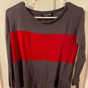 Cute and plain small forever 21 long sleeve t shirt